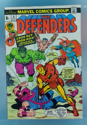 The Defenders #9 - Marvel 1973 Importado