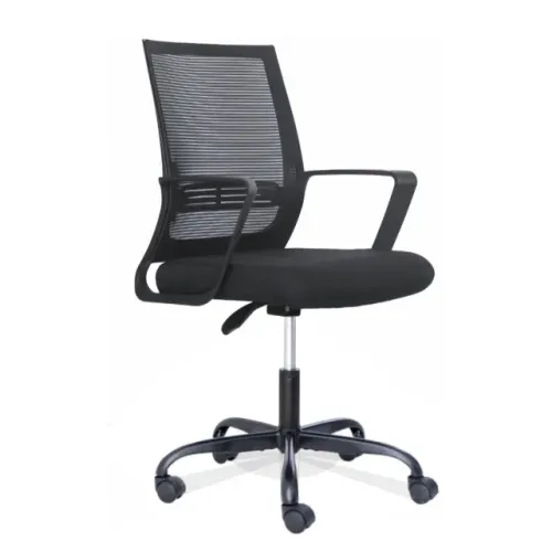 Cadeira Escritório Diretor Tela JOY Preta Conforto Ergonômico Giratória Modelo 34007
