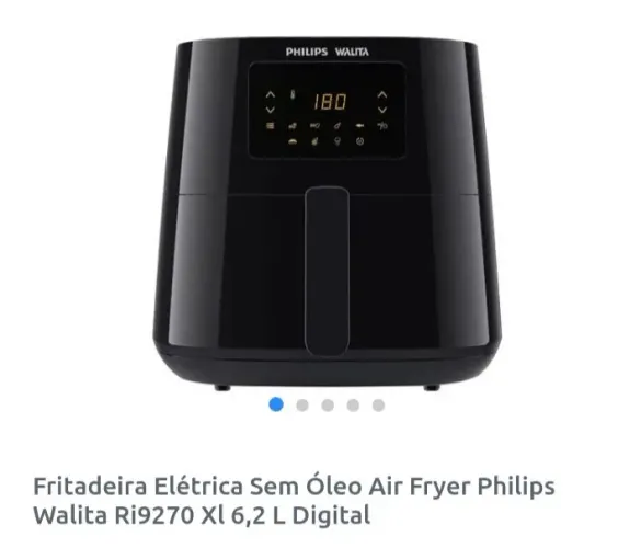 Air fryer Philips Walita r9270 XL family 6,2litros 110v