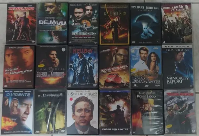 DVDs de Ação II - Originais