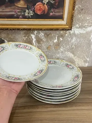 Pratos Sobremesa Porcelana Real | Donareliquias | Antiguidades