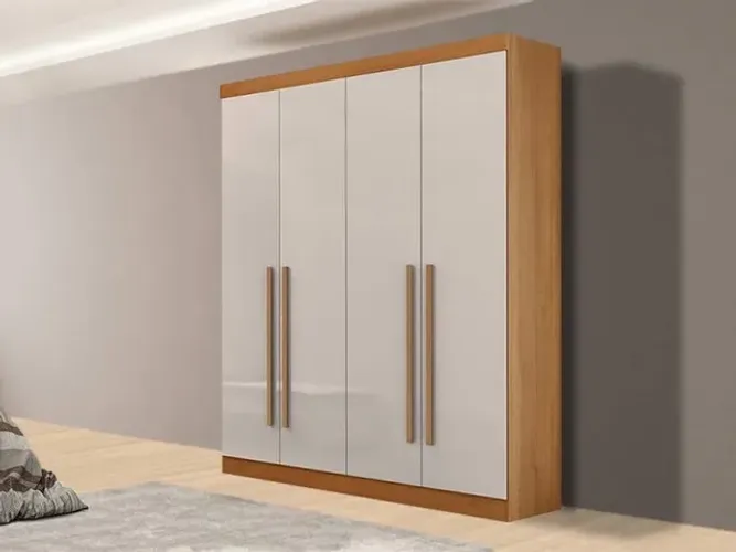 Guarda-Roupa 4 Portas 100%MDF Sofia a75