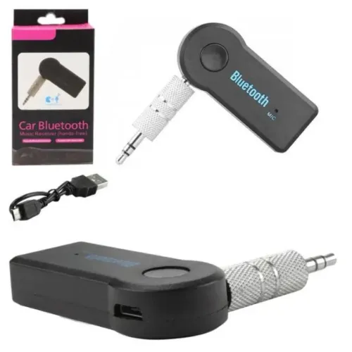 Adaptador P2 Chamada Som Carro Receptor Bluetooth Usb Musica - Car Bluetooth