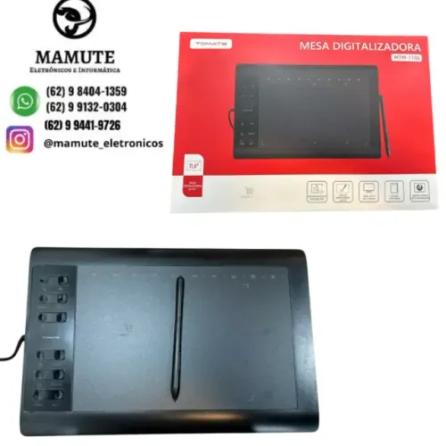 Mesa Digitalizadora 5080 Lpl Tomate C/caneta 8192 Sensi