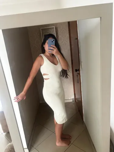Vestido tricot modal