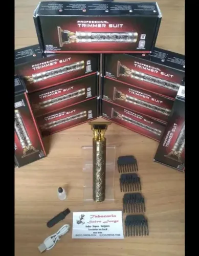 Máquina de Cortar Cabelo Profissional - Nova