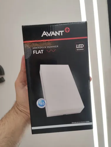 Arandela LED Hummer Flat Avant - Iluminação Moderna