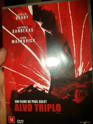 Dvd's alvo triplo (novo)