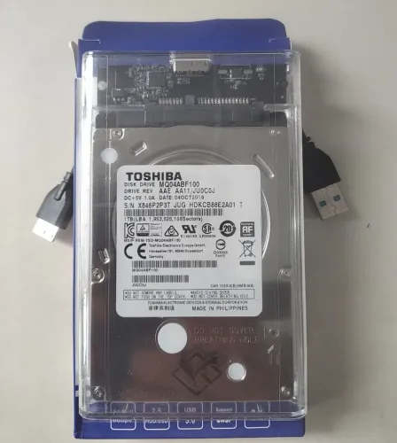 HD Externo Toshiba 1TB USB 3.0 - Entrega a combinar