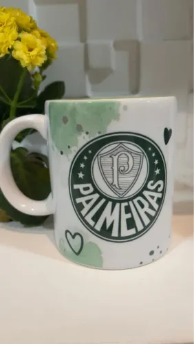 Caneca Palmeiras Personalizada