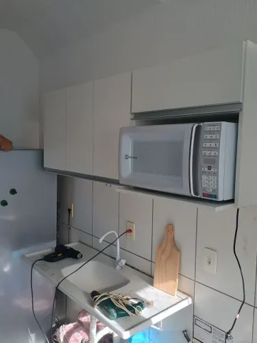 Armário aéreo +nicho para microondas 