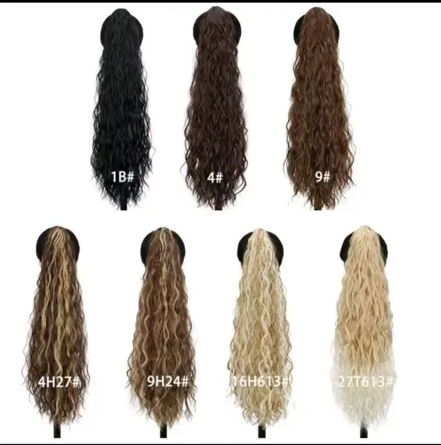 Aplique de cabelo e perucas 