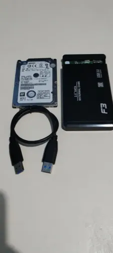 HD Externo 500 GB HGST+ Case + Cabo USB 3.0( Entrega)