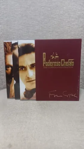 DVD O Poderoso Chefão - Box Triplo