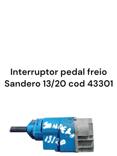 Interruptor Pedal Freio Sandero 13/20 Cod 43301