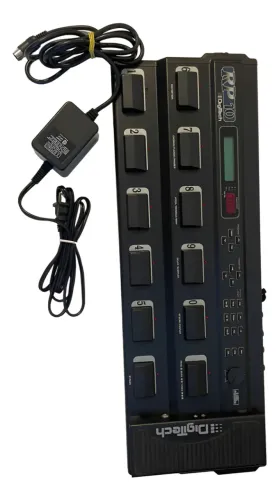 Digitech Rp 10 Pedal De Efeitos Com Expressão Para Guitarras Preto (Usado)