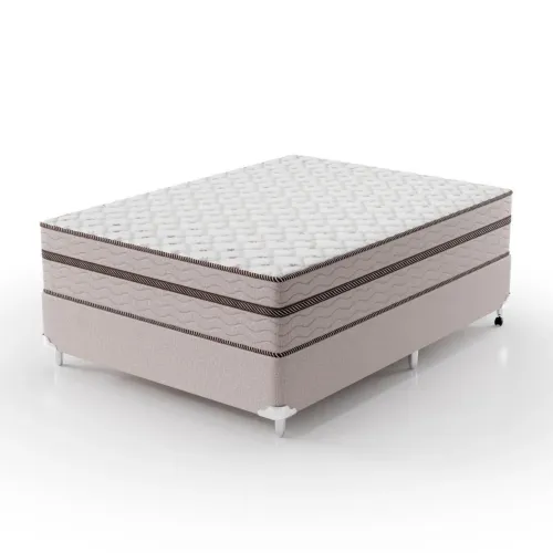 Colchão Roma com a base mega promoção