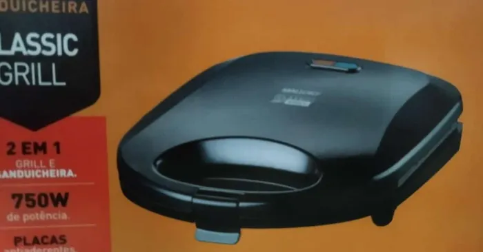 Sanduicheira Grill 2 em 1 750W