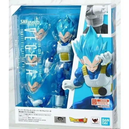 Vegeta - Unwavering Pride - S.h.figuarts Bandai - NOVO