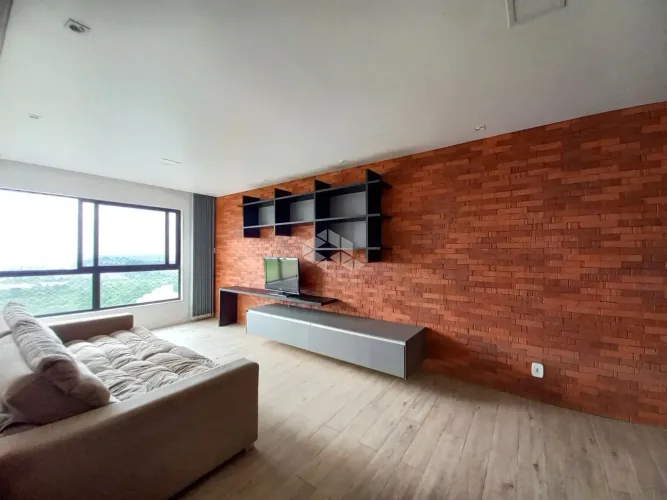 Apartamento com 3 dormitórios,semimobiliado,sacada,vista,elevador,vaga,playground,salão de