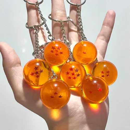 Chaveiro esfera do dragão dragon ball z 1 a 7 estrelas - 15,00 cada