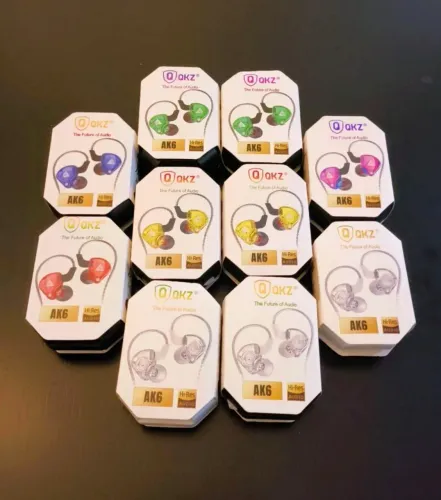 Fone de Ouvido In-Ear QKZ AK6 + Case