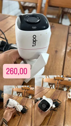 Câmeras de Segurança Wi-Fi - TP-Link & Intelbras - com cartão de memória