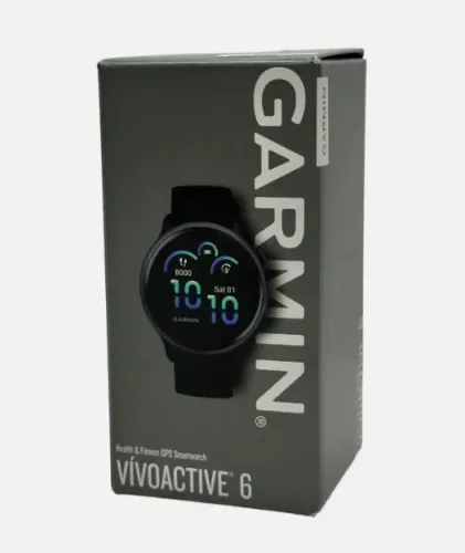 Relogio Garmin Vivoactive 6 black novo nfe