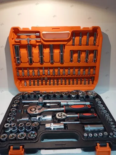 Kit Maleta Chave Catraca com 108 Peças!
