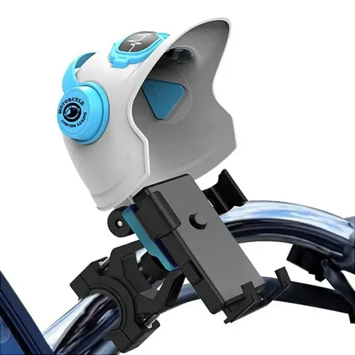 Suporte de Celular para Moto com Capacete, Proteção Solar e Chuva - It-Blue LE-106