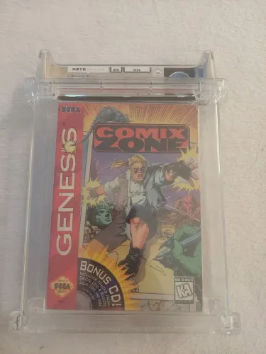 Jogo sega genesis comix zone wata lacrado 