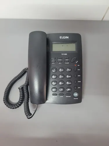 Telefone com Fio Elgin TCF 3000, ler descrição