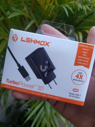 Carregador Turbo Power 30W Tipo-C Novo - Garantia