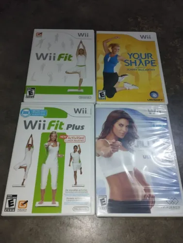 Nintendo wii jogos wii Fit e Fitness todos para vídeo game Nintendo wii
