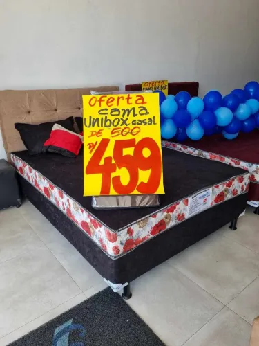 Cama Box Casal Unibox em Oferta! ENTREGO EM SUA CASA