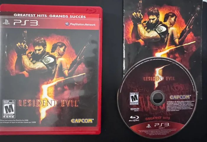 Resident Evil 5 - PS3 Mídia Física Original