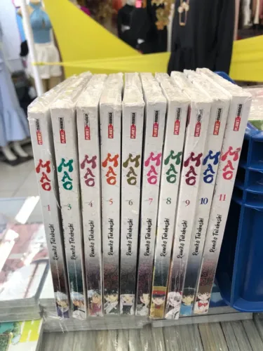 Coleção de Mangá MAO - vol 01, 03 ao 11