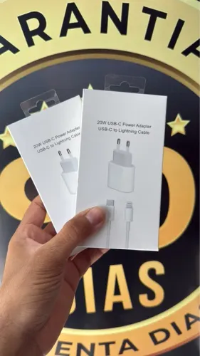 Carregador 20W USB-C para iPhone - Kit
