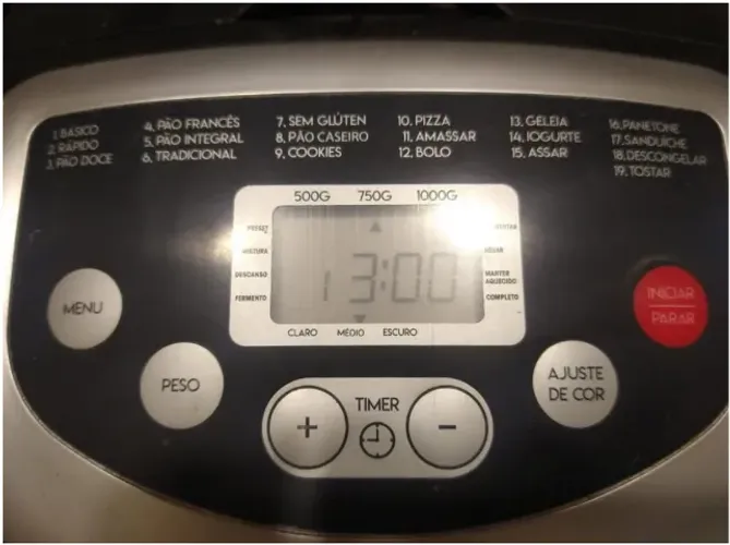 Panificadora Mondial Master bread npf-53 110v preto 700w.