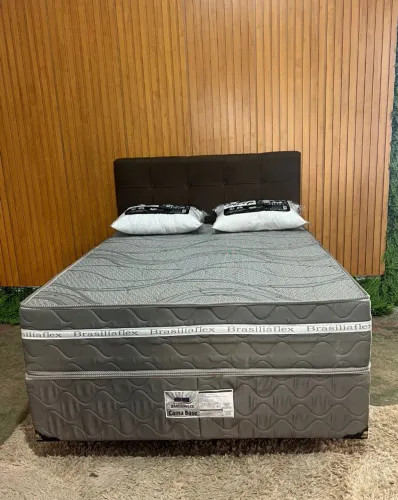 Cama Box Casal Brasiliaflex