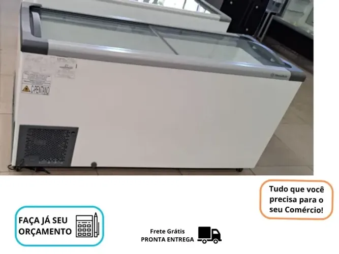 Congelador Fricon Tampa de Vidro 127/220v 503L