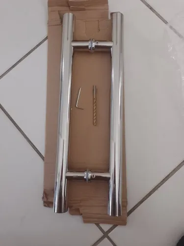 Puxador inox porta 45 cm