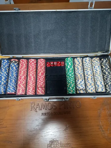 Maleta poker 500