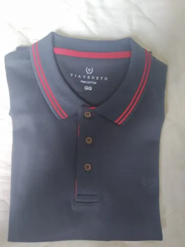 Camisa Polo Via Veneto Pima Cotton