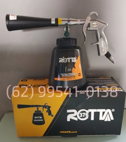 Pistola Tornador Rotta 376 com Rolamento - Limpeza Automotiva Profissional