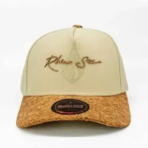 Boné Rhino Size Desert Root bege Aba Curva
