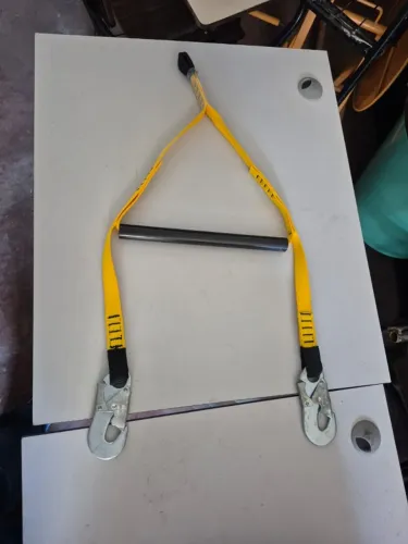 Trapézio para resgate em espaço confinado 