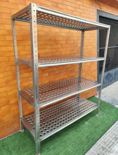 Estante prateleira industrial inox 304