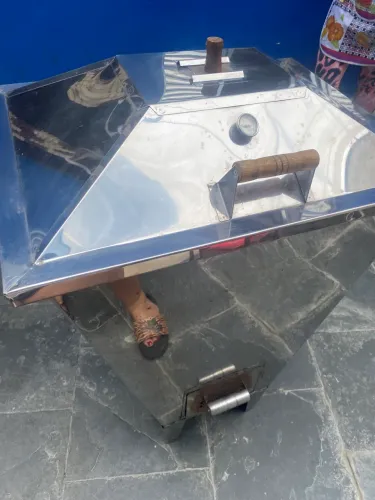 Churrasqueira a bafo inox - GG