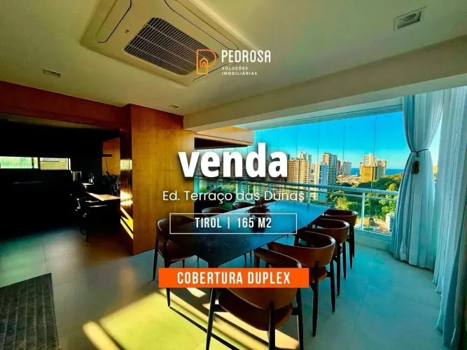 VENDA | CONDOMINIO TERRAÇO DAS DUNAS | 165 m2 | 3 suítes | R$ 1.790 M | Semi Mobiliado | C